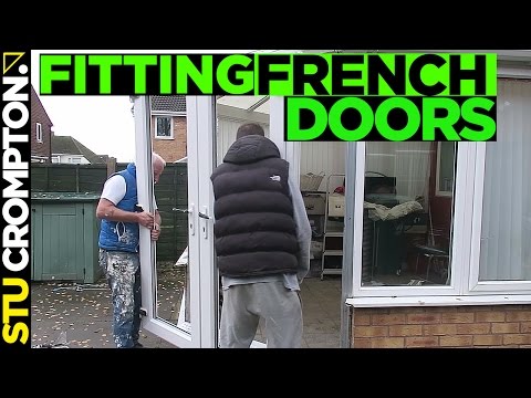 how to fit upvc french doors and getting RIPPED OFF!