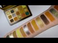 Natasha denona yucca eyeshadow palette live swatches