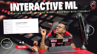 🚀 Interactive ML: Deploying Machine Learning Models Made Easy with Streamlit 💡