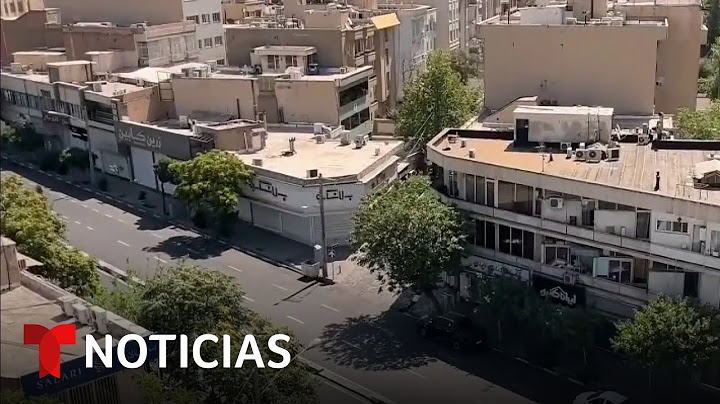 Mientras Trump decide qué hacer, ciudades de Israel e Irán están desiertas | Noticias Telemundo