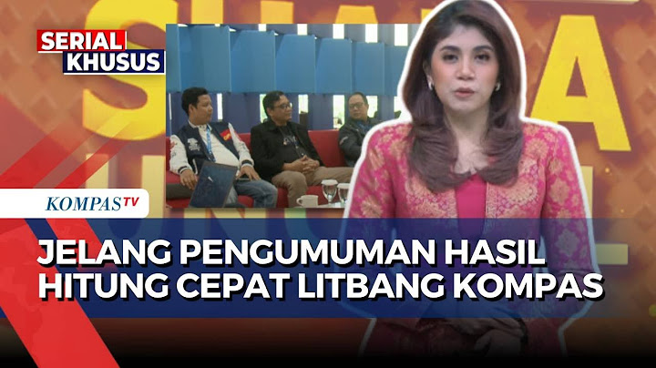 Terbaru! Menanti Hasil Hitung Cepat Litbang Kompas di Pilkada 2024 | SERIAL PILKADA