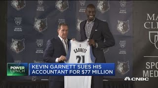Kevin Garnett sues accountant for $77 million