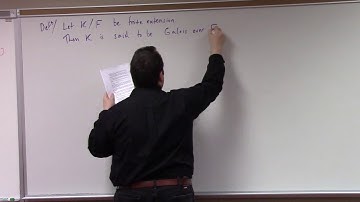Abstract Algebra II: Galois extensions, 2-14-18