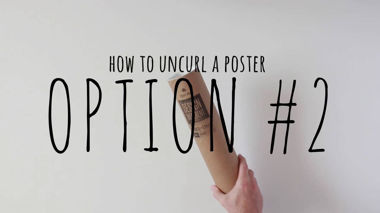 maxresdefault Poster Care: How to Flatten a Poster