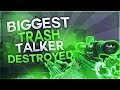 BIGGEST TRASH TALKER EXPOSED! (1V1 SPAWNTRAP TROLL!) (BO2)