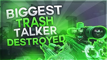 BIGGEST TRASH TALKER EXPOSED! (1V1 SPAWNTRAP TROLL!) (BO2)