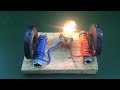 free electricity generator science using copper wire with magnet 100%