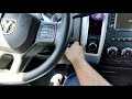 2012 Dodge RAM как потушить PERFORM SERVICE