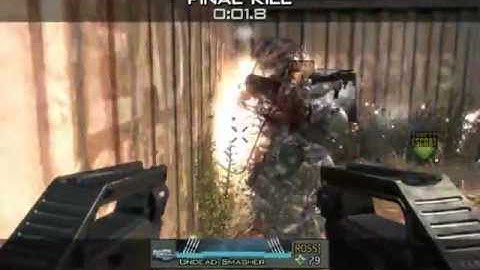 epic multi kill in SnD on MW3