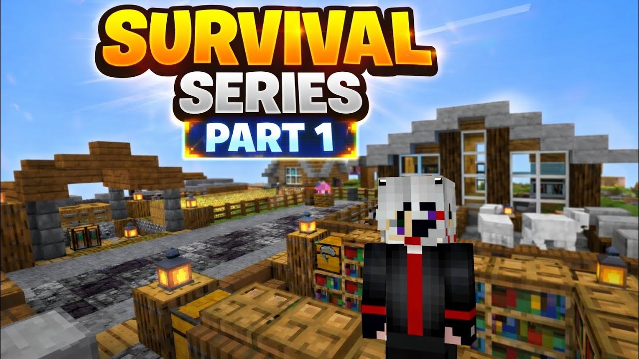 Minecraft Survival Series Part 1 | New Survival World Start | Minecraft ...