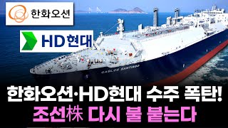 Hanwha Ocean and HD Hyundai's year-end order surge reignites shipbuilding stocks.