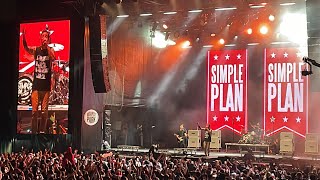Simple Plan - I’d Do Anything @ live Budapest Park 2023 Hungary, Budapest