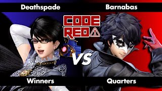 Code Red 32  - Deathspade (Bayonetta) Vs. Barnabas (Joker)
