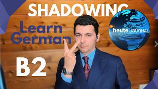 Can You Shadow Native German News? 🗣️ Advanced B2 Speaking Lesson