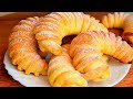 Я УСТАЛА ИХ ГОТОВИТЬ!!! Неимоверно вкусные БУЛОЧКИ-РОГАЛИКИ