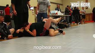 Girls Grappling: Kasey Mathews Vs Kaitlyn Bocelli Remastered Classic • Female No-Gi Submission