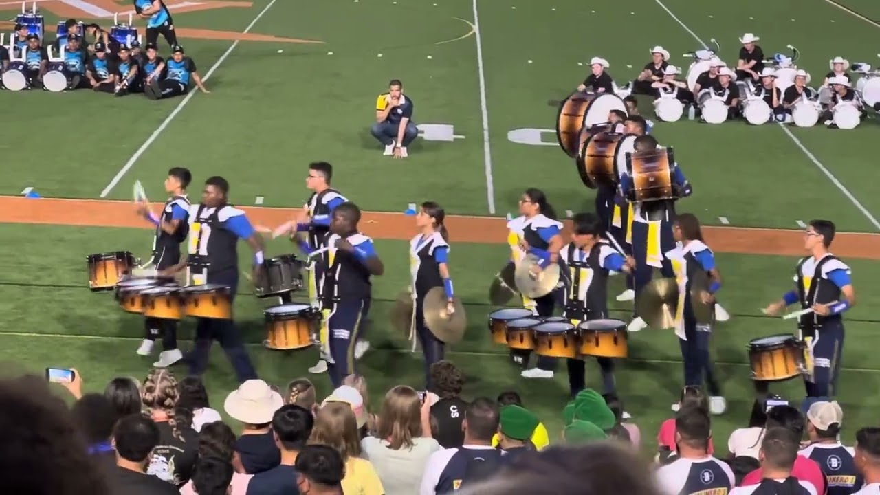 Calgary Stetsons Showband vs Bethel Marching Band Honduras at WAMSB drumline battle July 20,2023