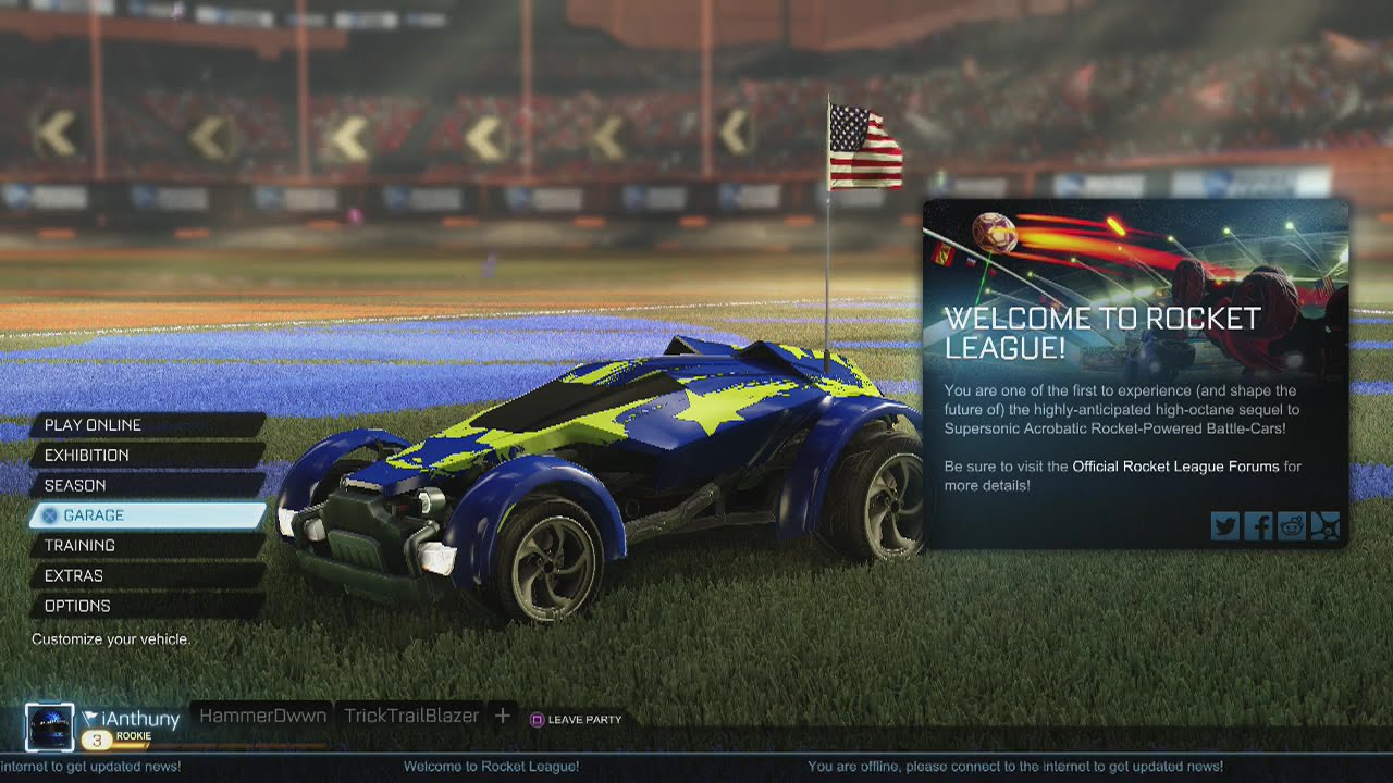 Rocket League - Free Game on Playstation 4