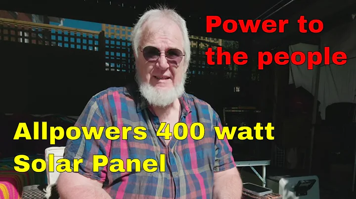 Why You Need The Allpowers 400 Watt Solar Panel With Ecoflow Delta Max 2k Solar Generator