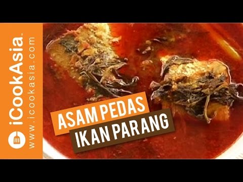 Resepi Asam Pedas Ikan Parang  Try Masak  iCookAsia 