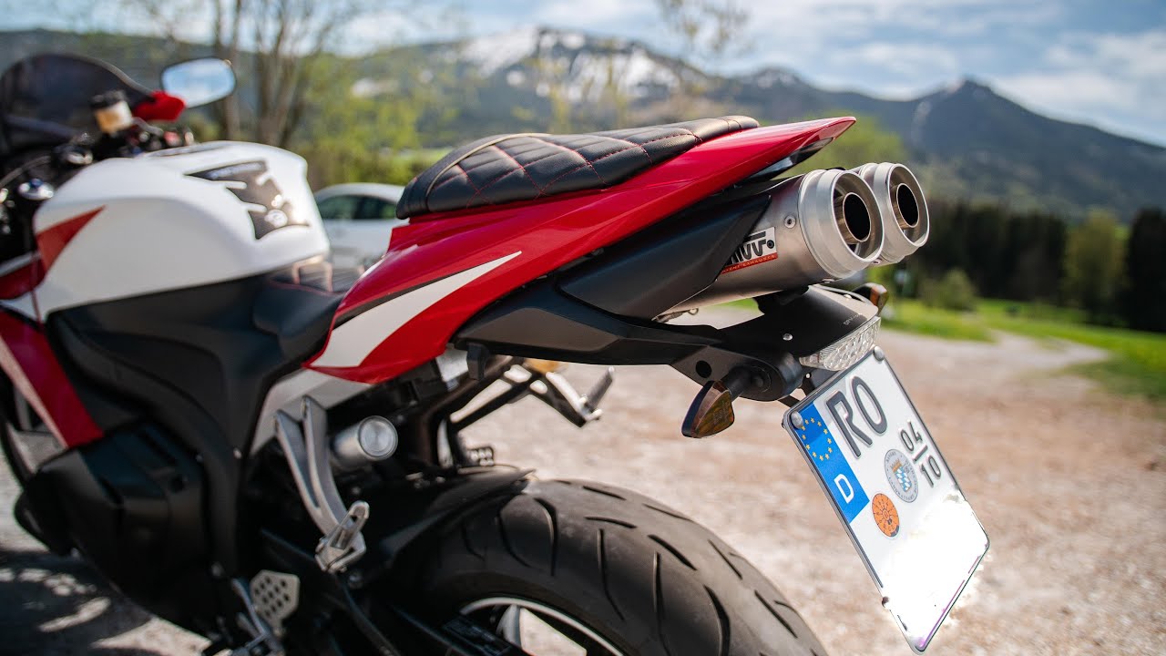 Honda CBR 600 RR PC40 | Cinematic | Exhaust sound | Acceleration 