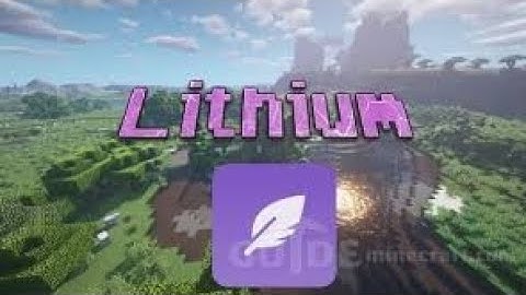 Terbaru Client 1.18~1.17 fps boost||lithium client (No Particle Dark Ui PvP Texture And More