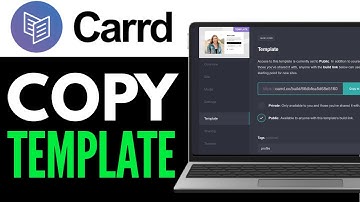 How to Copy a Carrd.co Template 2025 (QUICK & EASY)
