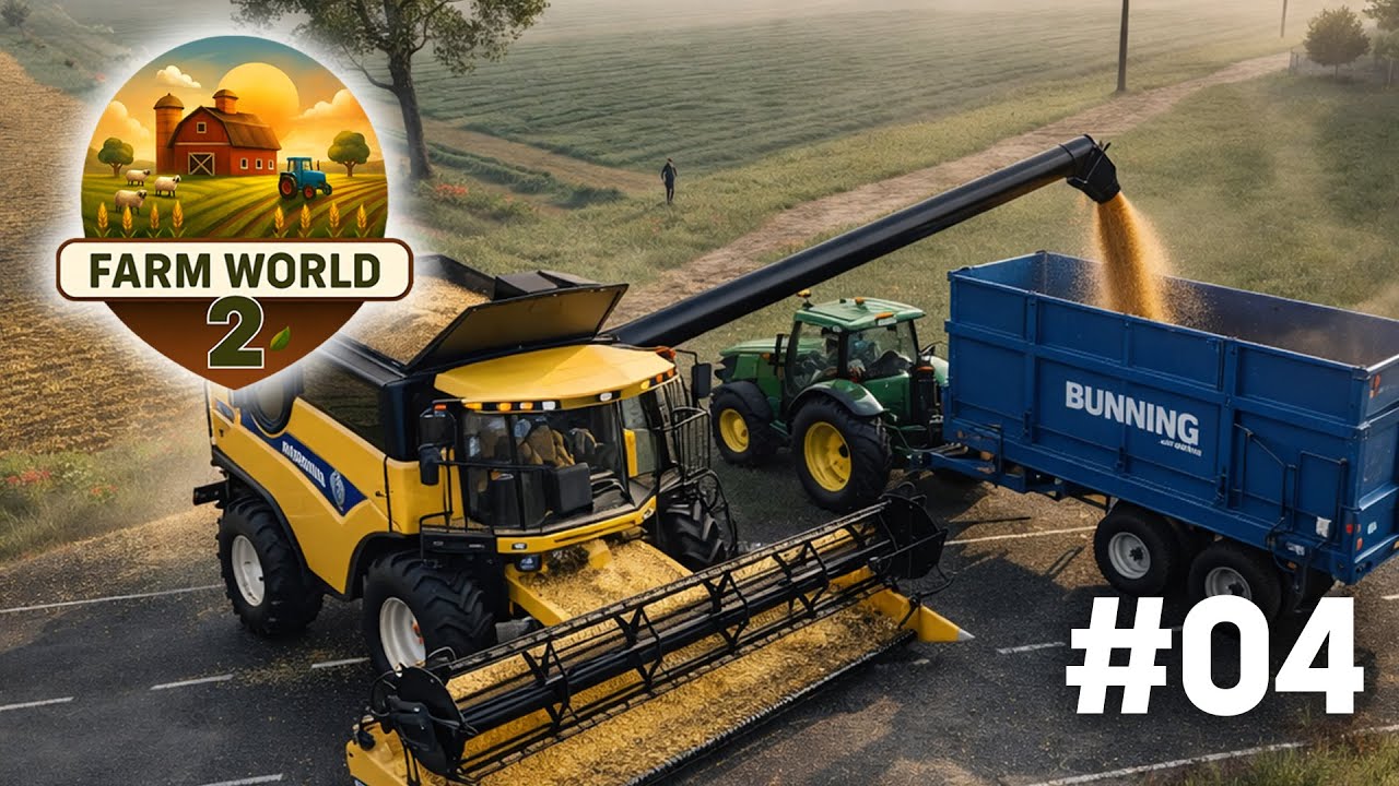 BUSCHBOHNEN ERNETE IN POLANKI - FarmWorld 2 #04 | LS25