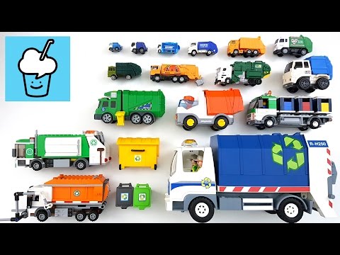 Garbage Truck for kids children with tomica トミカ VooV ブーブ 変身 Lego siku transformer playmobil