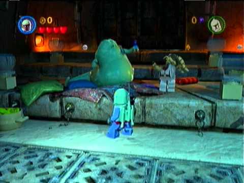Lego Star Wars 3 The Clone Wars Jabba The Hutt Dancing Youtube