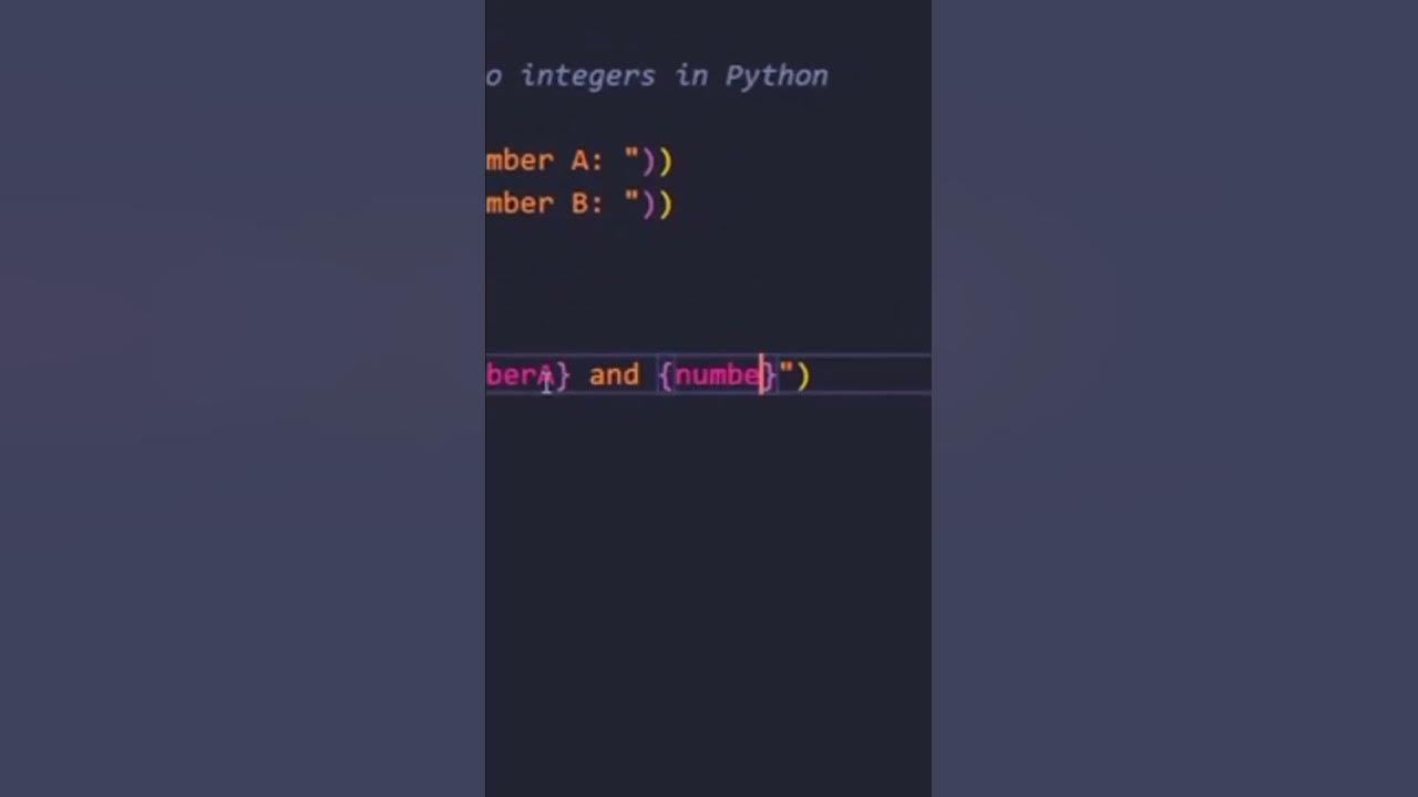 How to add two integers in python #python #code #beginners #html # ...