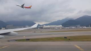 Cathy pacific a330-300 (cx417) landing ...