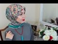 2 hijab tutorials  using a square scarf