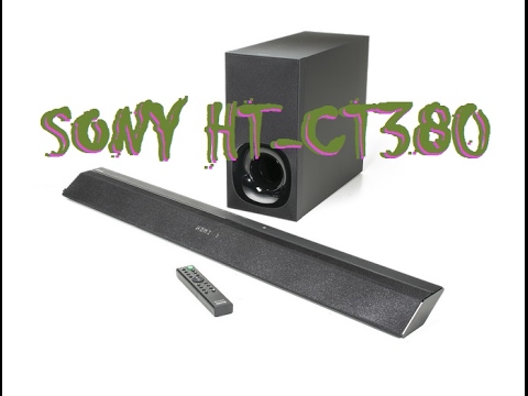 SONY HT-CT380 - Test in 4k