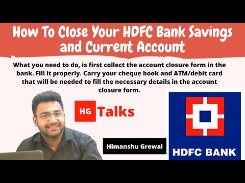 Video: How To Close A Current Bank Account