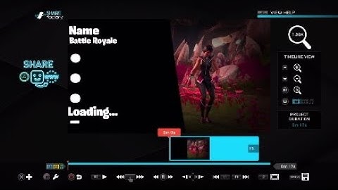 How to make a loading screen intro on sharefactory