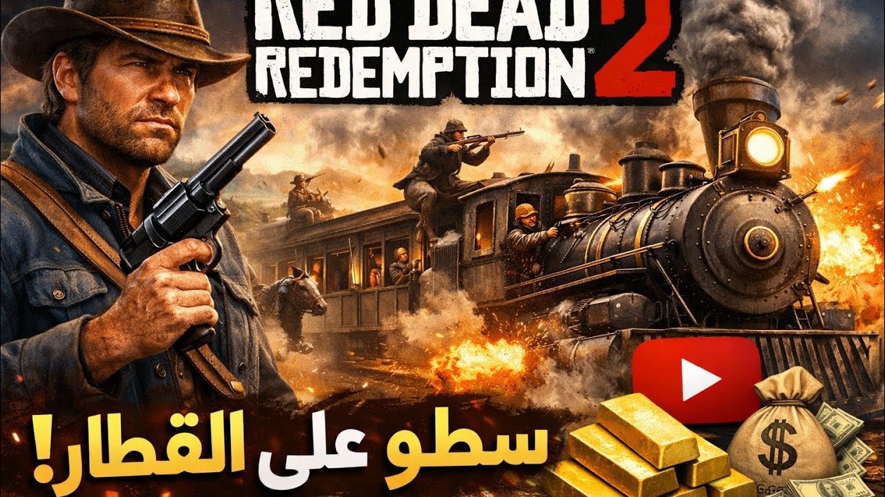 السطو على القطار في Red Dead 2