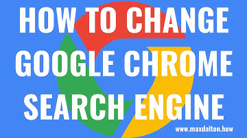 How to Change Google Chrome Search Engine