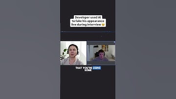 This developer used AI to fake his appearance live during interview 😵‍💫