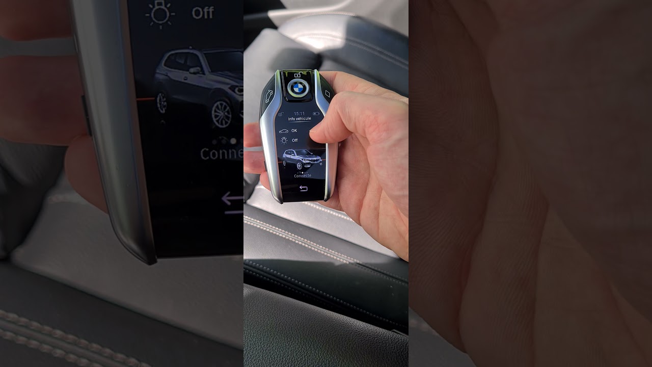BMW X5 G05 DISPLAY KEY - YouTube