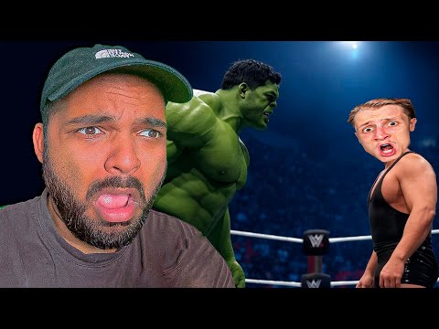 TOINELAG FIGHTS HULK on WWE!