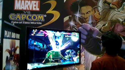 Marvel vs Capcom 3 Demo (Part 1) - E3 2010