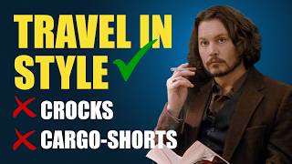 You Don’t Need to Dress Down to Travel – The Menswear Lessons from Johnny Depp in The Tourist.