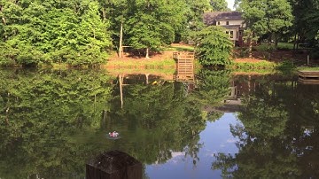 Syma x5c drone video water landing