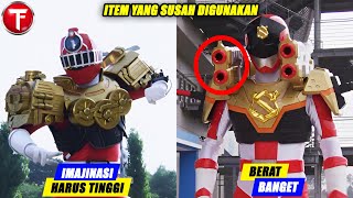 7  Senjata & Item Super Sentai yang Susah Digunakan