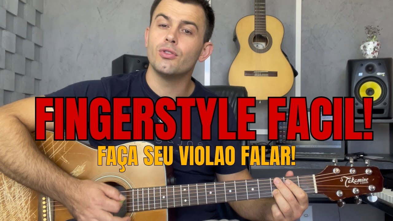 Um Sonhador (Leandro & Leonardo) | Introdução em Fingerstyle no Violão – Aula Completa