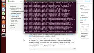 Lollipop: Start the build