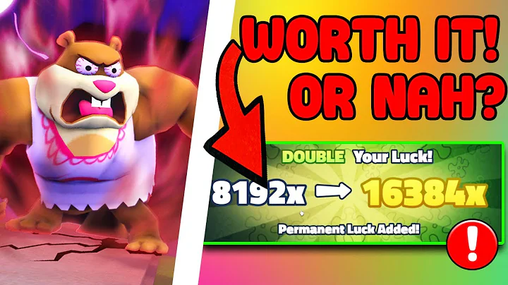 BUYING THE HIGHEST LUCK MULTIPLIER IN SPONGEBOB TOWER DEFENSE!! IS IT WORTH IT?! Roblox