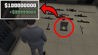 مکان 100000000$ پول و اسلحه در جی تی ای وی 💸| money & gun location in GTA V💸