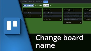 How to rename a Trello board | Trello change board name ✅ Tutorial